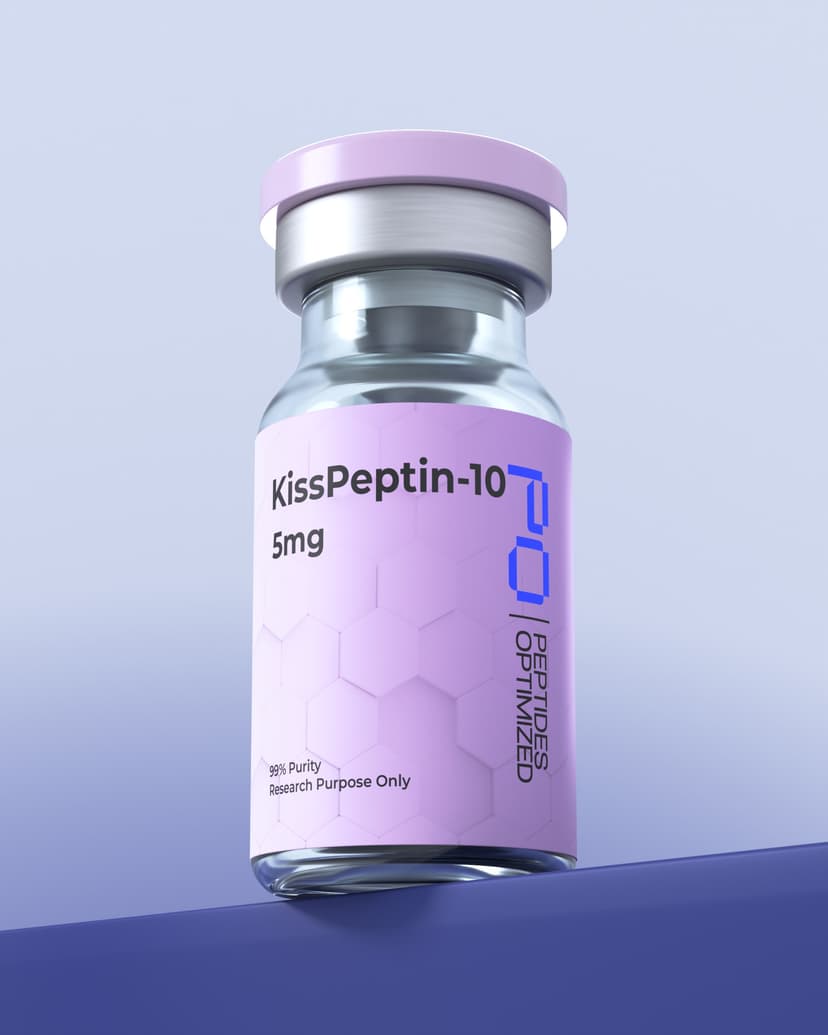 Kisspeptin-10 research peptide vial - Peptides Optimized