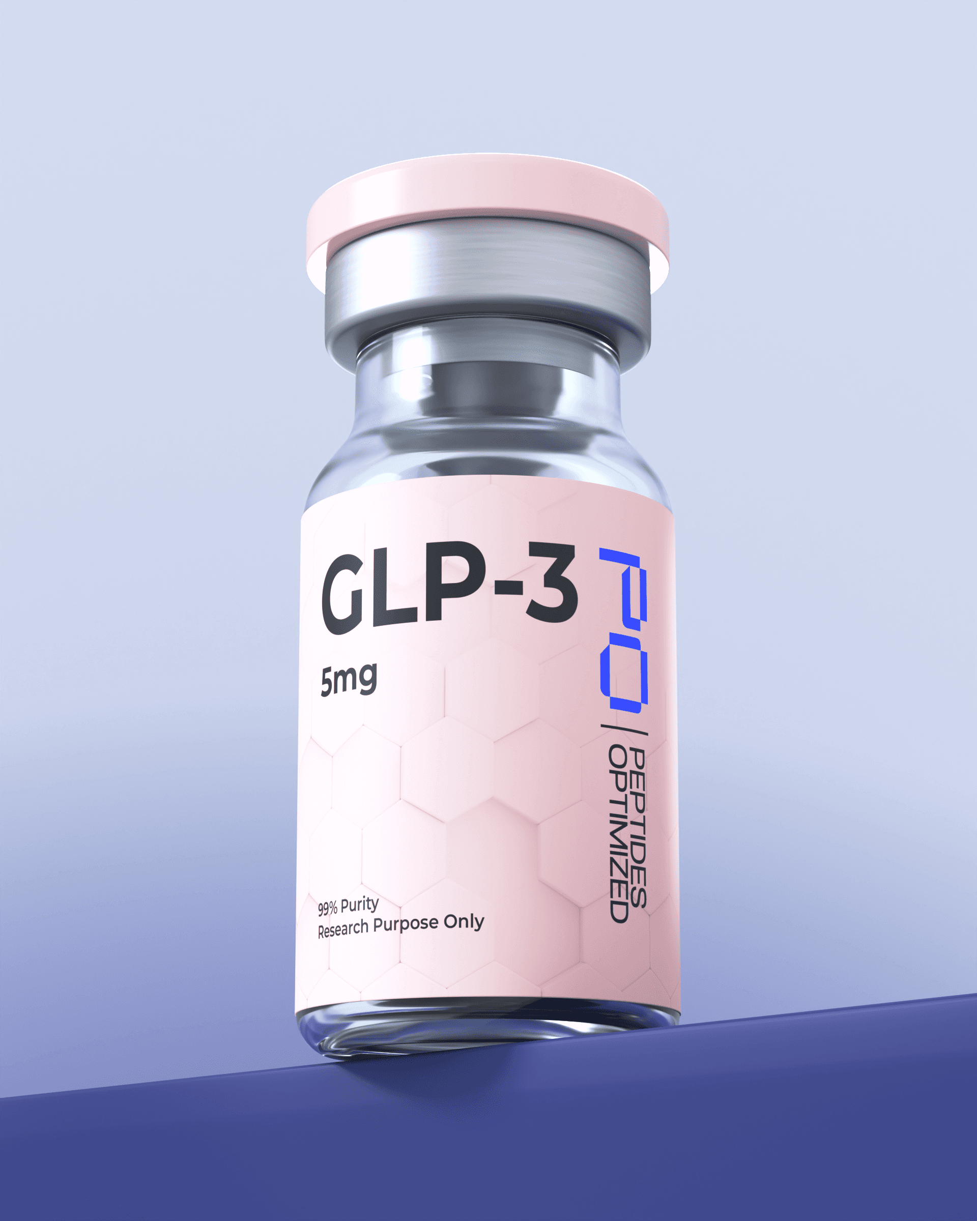 GLP 3 R research peptide vial - Peptides Optimized